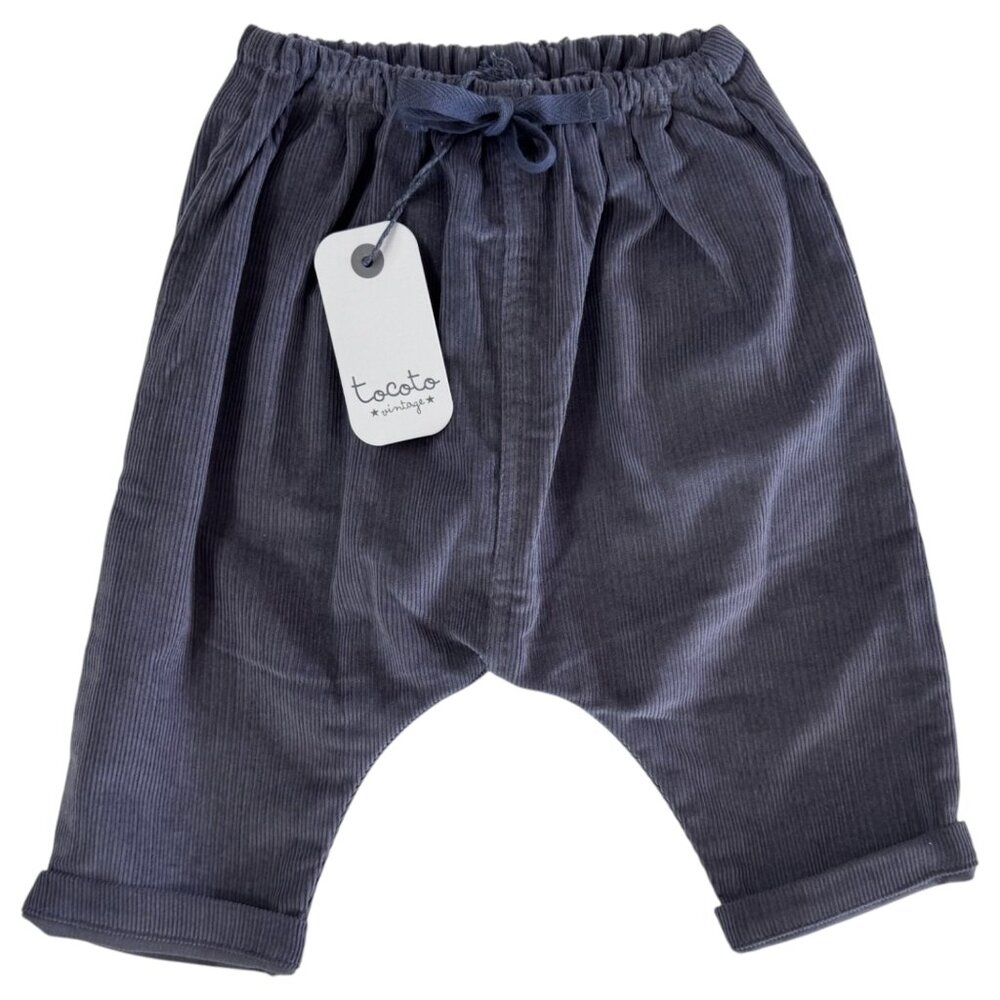 TOCOTO VINTAGE - VELVET PANTS - PINK - COTTON - NWT